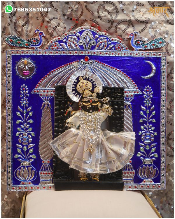 Silver Work Pithika Nathdwara | Handmade Shringarwale Design