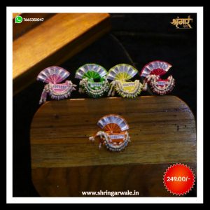Premium Feta Paag Combo for Thakurji | Moti Loom Mastak Shringar