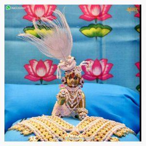 White Morpankh Shringar सफेद मोरपंख श्रृंगार